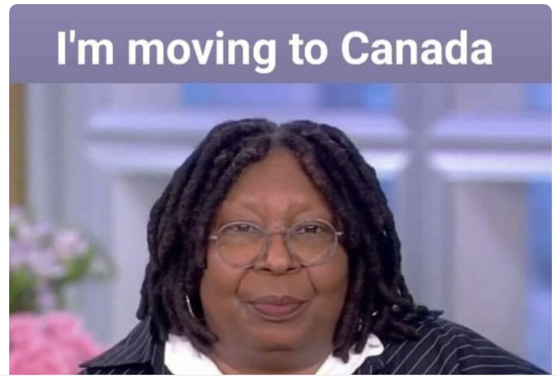 ‘I Got a Con­tract’: Whoopi Decries Meme About Her Leav­ing the Coun­try